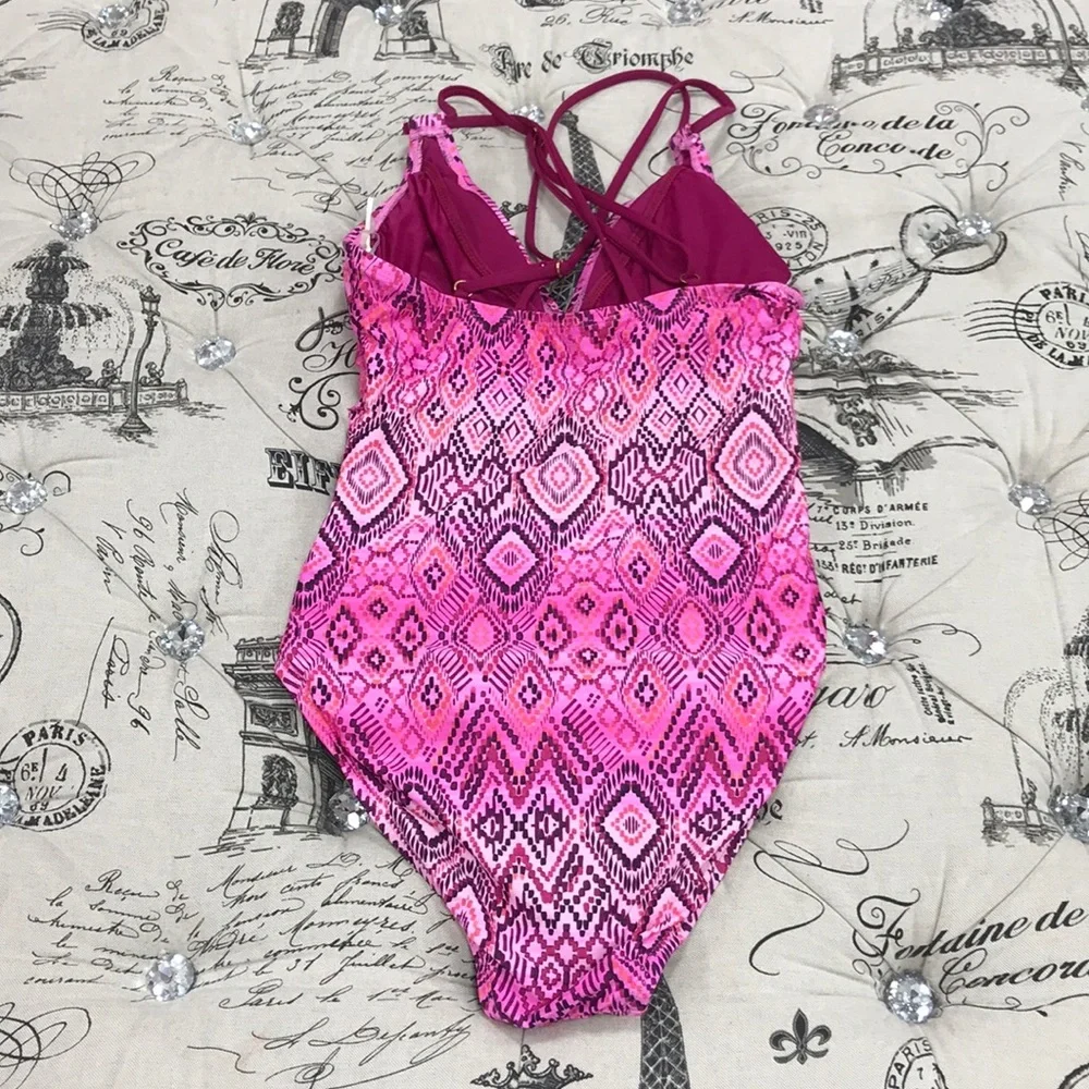 💥 La Blanca Idealist Surplice Swimsuit - Picture 5 of 6